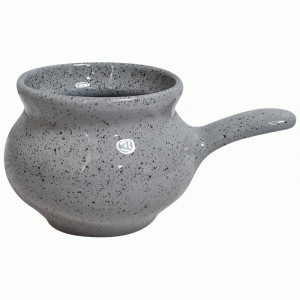 Кокотница Новарусса 0,25л 9*7см керамика туман (кратность 18!!!) 109529 Борисовская керамика