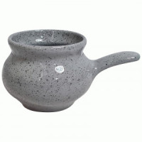 Кокотница Новарусса 0,25л 9*7см керамика туман (кратность 18!!!) 109529 Борисовская керамика