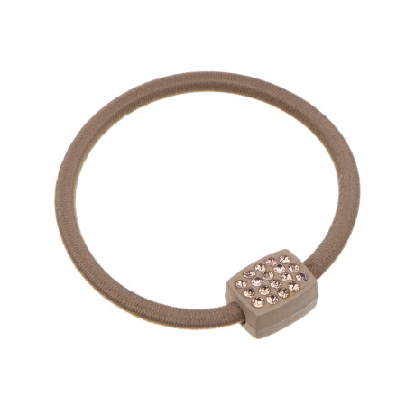 Резинки для волос ЮНИLOOK 2шт, d5,5см, полиэстер, пластик, 3 дизайна, 2 цвета, ACS-64