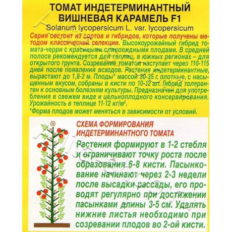 Семена Томат Вишневая карамель Аэлита Ц