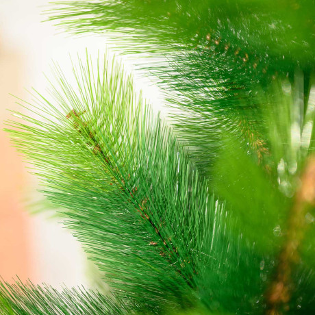 Елка HJ180-43  180см 2-хцвет. 225веток мет.подст.