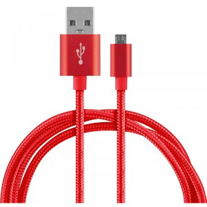 Кабель Energy ET-26 USB(A)шт. - microUSBшт., 1м, красный