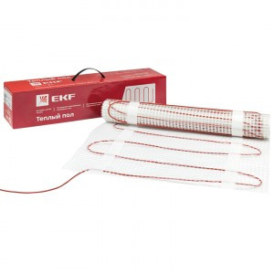 EKF Теплый пол (мат нагревательный) "Уют" 12 кв.м. 1800 Вт PROxima nm2-1800-12