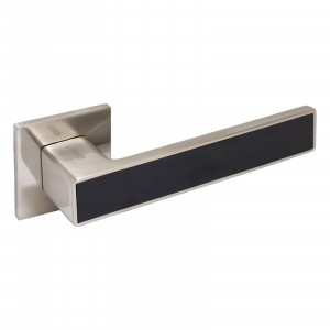 АЛЛЮР АРТ "Лана" SN/BL (86815) защитная пленка, мат.никель/чёрный Комплект ручек (20)