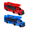 ИГРОЛЕНД Автовоз трек с запуском, РР, АБС, 28,5х8х10,5 см, 3 дизайна