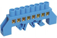 IEK шина N "Ноль" (нул.) в комб DIN-изол "Стойка" ШНИ-8х12-8-КС-С