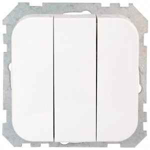 Bylectrica Гармония мех. выкл. СУ 3 кл., белый (корп. ABS) С0510-541