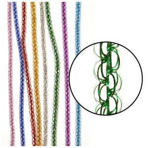 Мишура №23 "Бусинка" 2м*15мм цвет в ассортименте Волшебная страна