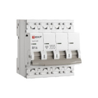 EKF автоматический выкл. ВА 47-63N 4P 16А (B) 6кА PROxima M636416B