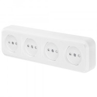 Bylectrica ПРАЛЕСКА роз. ОУ 4 мест. шт. белый, (РА16-277)