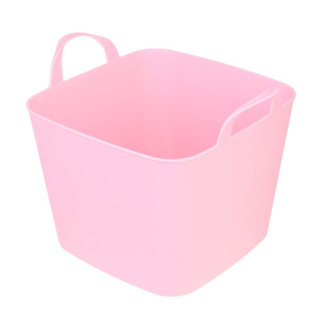 VETTA Корзина для хранения с ручками, 23x19x18 см, пластик