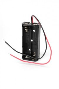 Батареечный отсек ROBITON Bh2xR03 с двумя проводами, 13125