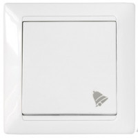 Bylectrica СТИЛЬ выкл. для бытовых эл. звонков белый, (С14-895)