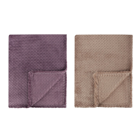 PROVANCE Хейзел Плед микрофибра, 200х220см, 280гр/м, 2 дизайна