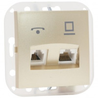 Bylectrica СТИЛЬ мех. роз. 1 мест. СУ (комп+тел) шампань (ТРК-004 шампань)