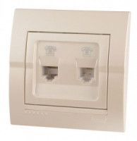 Lezard DERIY роз. СУ 2 мест. телеф. евро перламутр