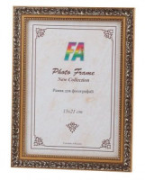 Фоторамка FA пластик "Шелковый путь" золото 10х15 (48/1152) 50004