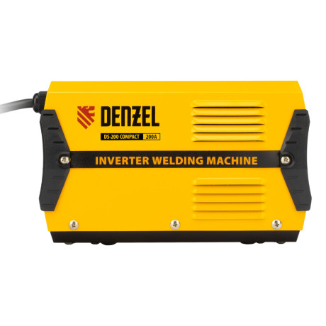 Аппарат инверторный дуговой сварки DS-200 Compact, 200 А, ПВ 70%, диаметр электрода 1.6-5 мм Denzel