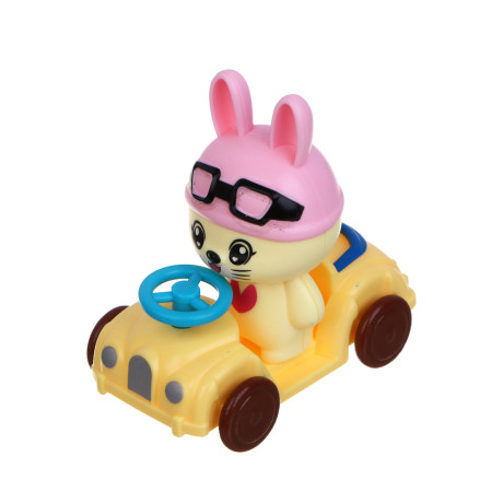 ИГРОЛЕНД Набор аксессуаров для питомца "Счастливая семья" Веселые зайчики, ABS,16,5х9х11,7см, 4 диз