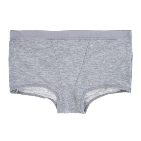 GALANTE Трусы-шортики женские, р.46, 95% хлопок, 5% спандекс, серый, НБ25-17