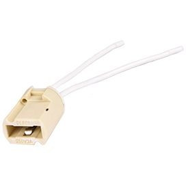 Ecola G9 патрон керамический с проводами 20x80мм AB09LWEAY (50!)