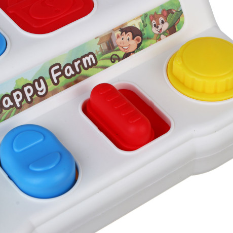 Развивающая игрушка сортер "Играем в прятки", ABS, 12,1х6х19,1см