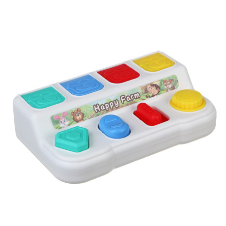 Развивающая игрушка сортер "Играем в прятки", ABS, 12,1х6х19,1см