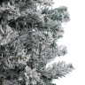 Ель 180 см, 380 веток, снежная, флокирование, ПВХ, 26-19