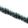 СНОУ БУМ Мишура 11x200см, ПЭТ, зеленая с белыми кончиками, 26-325