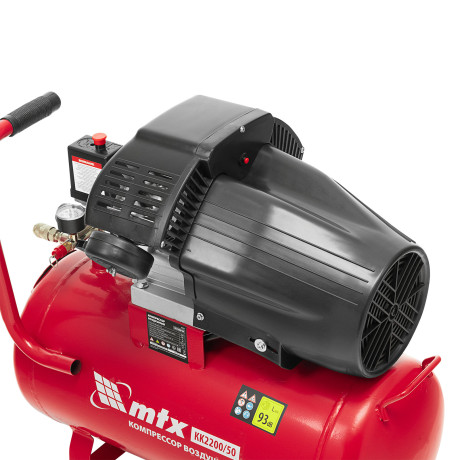 Компрессор воздушный КК-2200/50, 2,2 кВт, 350 л/мин, 50 л, прямой привод, масляный MTX