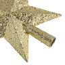 СНОУ БУМ Наконечник на елку “Звезда” 13.5x14.5 см, глиттер, золото, пластик