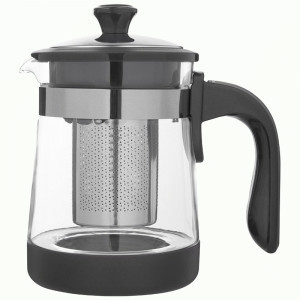 Чайник заварочный 750мл, борос.стекло/нерж.сталь/пластик, фильтр нерж.сталь Vittoria 910140 Mallony