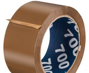 Клейкая лента упаковочная UNIBOB 700 50х66 коричн. 47мкр. 45995