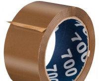 Клейкая лента упаковочная UNIBOB 700 50х66 коричн. 47мкр. 45995