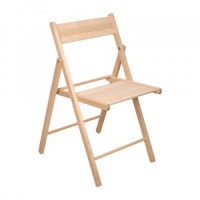 Стул деревянный складной 43х51х77см береза 32711 Банные штучки
