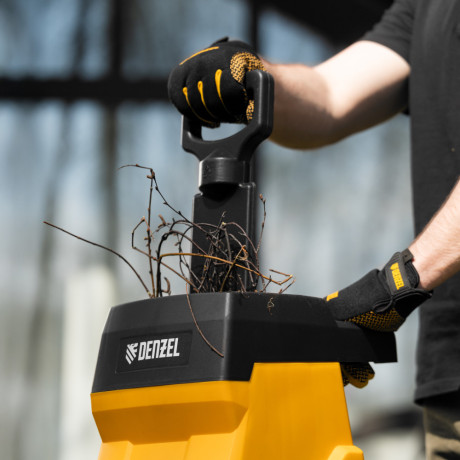 Измельчитель садовый электрический ECS-2500, 2500 Вт, 45 мм Denzel