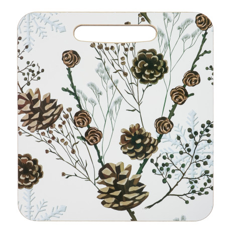 Доска разделочная из фанеры, 21x19,5x0,6см, "Новый год", 5 дизайнов