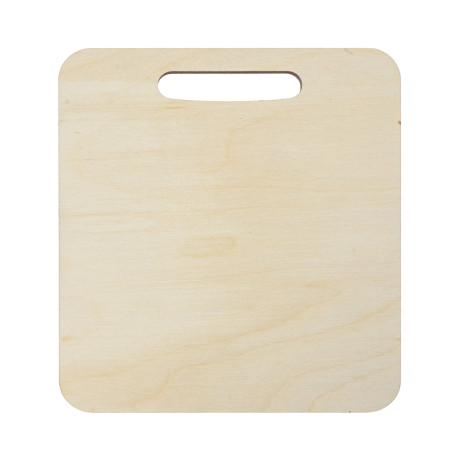 Доска разделочная из фанеры, 21x19,5x0,6см, "Новый год", 5 дизайнов