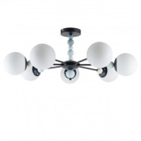 LUMION 6526/7C MODERNI LN23 черный Люстра E14 7x40W 220V SUNDAY