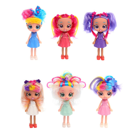 ИГРОЛЕНД Кукла с волшебными глазами, 17 см, 8х5,5х18,5 см, ABS, PP, 6 дизайнов