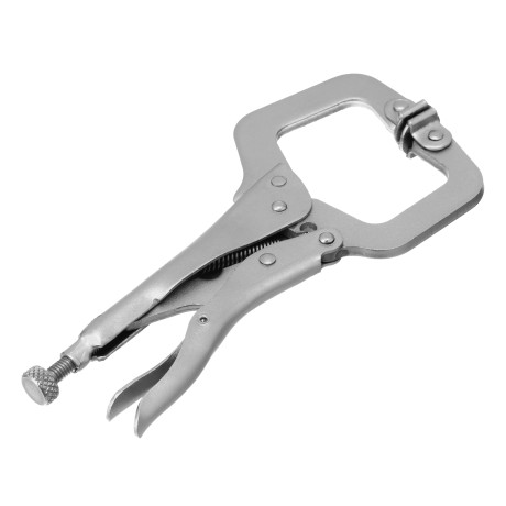 Зажим ручной, увеличенный захват, подвижные губки, 170 мм Сибртех