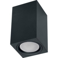 Feron св-к накл. спот GU10 ML1744 35W IP20 черный металл 60x60x100 41198