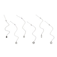 Цепочка с подвеской, 40 см, сплав, 6 дизайнов, БЖ25-31