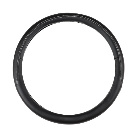 ЕРМАК Оплетка руля, экокожа, со вставками "нубук", черный, разм. (М)