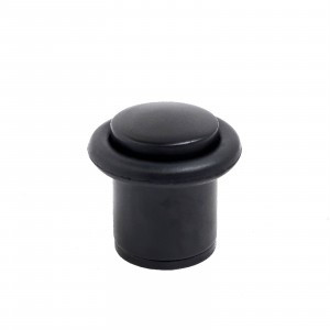 СТАНДАРТ Ограничитель дверной цилиндр 588А-2 BN черный ЕВРОПАКЕТ (400,50)