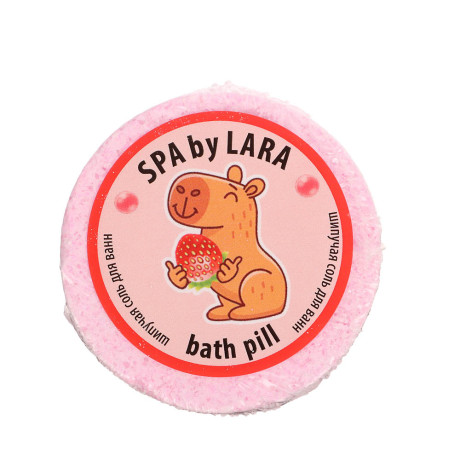 Подарочный набор Spa by lara Соль шипучая для ванн 2x80гр, 2 вида