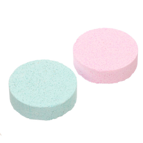 Подарочный набор Spa by lara Соль шипучая для ванн 2x80гр, 2 вида