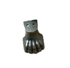 Ножка для шкатулки №6 "Лапа" 18х20мм, бронза