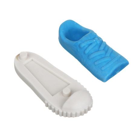 Ластик в форме кед, ТПР, 3 цвета, 5,8х2,4х2 см