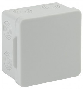 ЭРА KOR-80-80-50-7 кор. распаячн. ОУ КОР 80х80х50мм без гермовводов 7 вх. IP54 1508